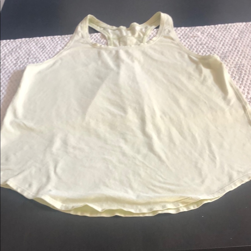 EUC lululemon flow-y razor back tank